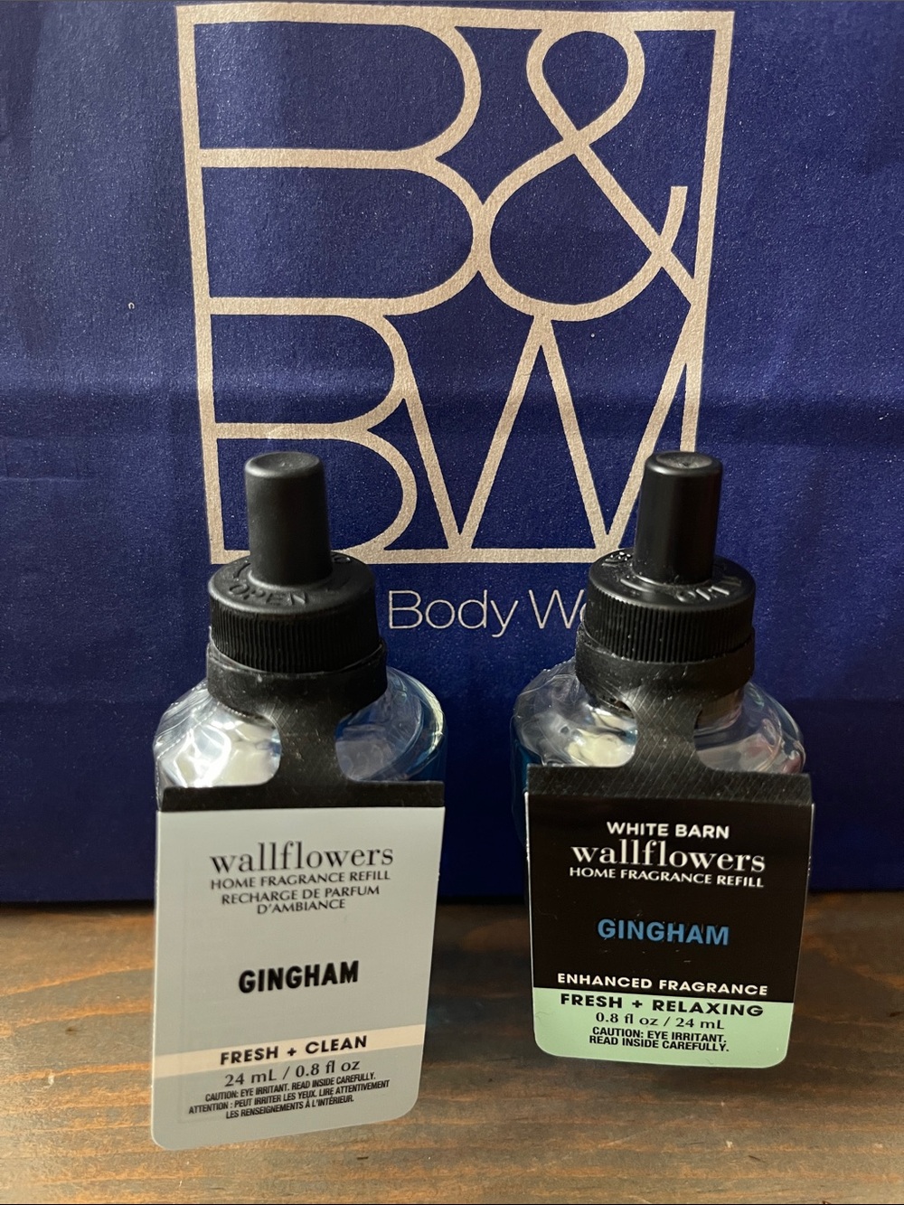Two NWT Gingham Wallflowers Fragrance Refills